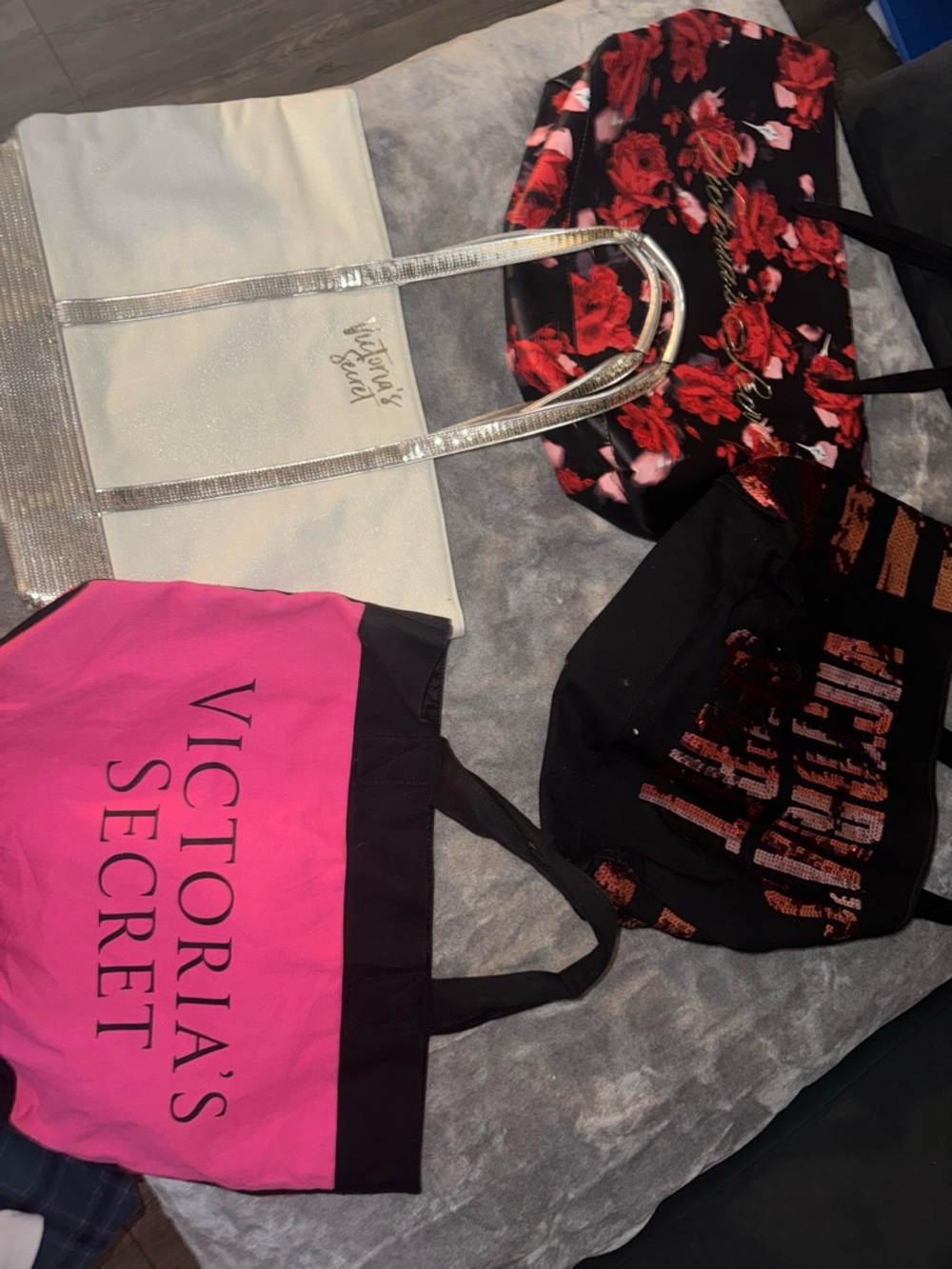 Victoria’s Secret Tote bag bundle of 4